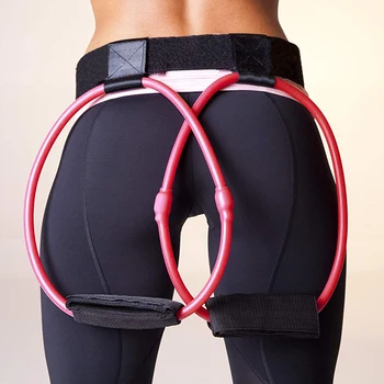 Fitness Femei organism Fundul Trupa Benzile de Rezistență Talie Reglabila Curea: biciclete pentru Glutes Musculare Antrenament Yoga Raliu Trupa