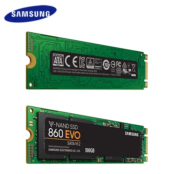 SAMSUNG SSD 860 EVO M. 2 2280 1TB SATA de 500GB, 250GB Intern Solid state Disk Hard Disk HDD M2 Laptop, Desktop PC-ul TLC PCLe M. 2