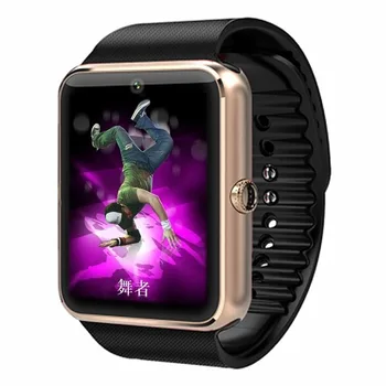 Smart Watch GT08 cu Baterie Modernizate Ecran Tactil, Bluetooth, Camera de Muzică Bărbați Încheietura mâinii Smartwatch