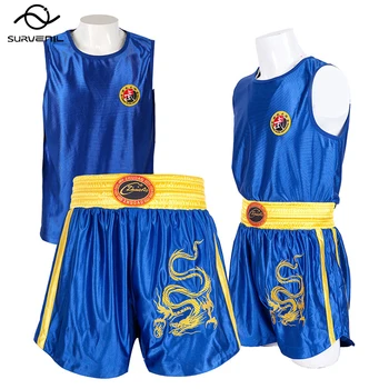 Adult Copii Kick Box tricou Tricou Muay Thai Shorts de Pregătire de Performanță Uniformă Bărbați Femei Copii MMA Haine Lupta Purta Costum