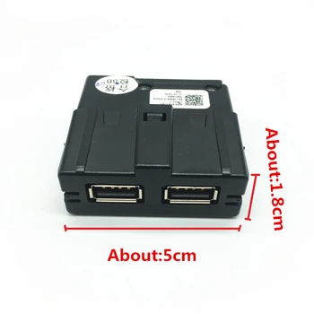 Armerst USB Socket Bancheta din spate Adaptor USB cu Cablu cablaj Pentru Tiguan MK2 Teramont Atlas Octavia Superb Kodiaq 5QD035726