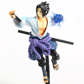 Naruto Shippuden Vibrații Stele Uchiha Sasuke PVC Figura de Colectie Model de Jucărie