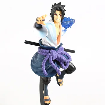 Naruto Shippuden Vibrații Stele Uchiha Sasuke PVC Figura de Colectie Model de Jucărie