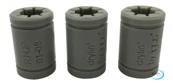 3pcs IGUS Polimer Solid LM8UU Rulment ax 8mm Drylin RJ4JP-01-08 pentru Anet Reprap Prusa i3 Imprimantă 3D