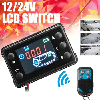 12V/24V Monitor LCD Comutator de Bord Și a Aerului Diesel de Încălzire de Parcare de la Distanță Controler Pentru Websato Eberspacher Diesel Încălzire