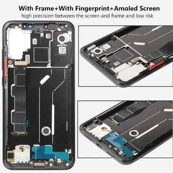 AMOLED Ecran Pentru Xiaomi Mi 8 Display LCD Touch Ecran Înlocuire Ansamblu Pentru Xiaomi Mi 8 M1803E1A Ecran LCD Cu Rama