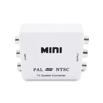 Mini HD PAL NTSC Conversia Reciprocă Sistem TV Convertor Adaptor pentru Single-format Video Echipamente
