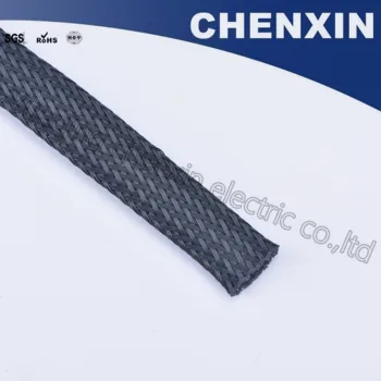 100M Cablu Manșon negru de Sârmă de Protecție PET Nylon Cablu Mâneci cablu Cablu Împletit Maneca 4/6/8/10/12/14mm