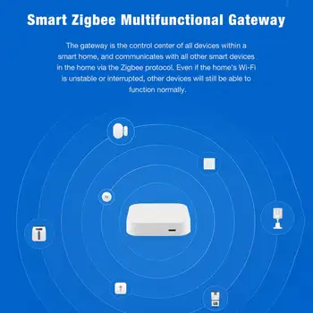 Mini Bluetooth WiFi Stabil Gateway Ușă de Blocare Multi-funcția Wireless de Moda de la Distanță de Control Acasă Inteligent APP Electronice ABS