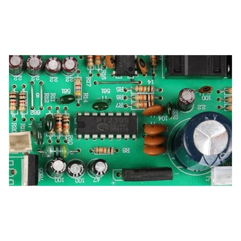 Microfon Digital Amplificator de Sunet Bord PT2399 Karaoke Reverb Preamplificator de Bord Dual AC12-15V