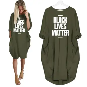 New Sosire Pocket T-Shirt Pentru Femei Black Lives Matter Scrisori De Top T-Shirt, Bluze Femei Trunchiate Streetwear Vara Camiseta Cactus