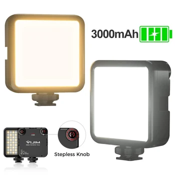 VIJIM VL81 3200-5600K 6.5 W LED Lumina Video Mini Vlog Umple de Lumină pentru Gopro SJCAM Sony A6400 A6300 Baterii Smartphone DSLR SLR