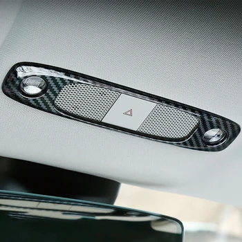 Interioare auto Lumina de Citit Cadru din Fibra de Carbon Decorare Acoperire Autocolant Modificat Decor pentru Tesla Model 3 Accesorii Auto