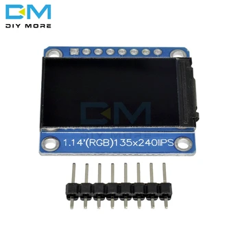 1.14 Inch ST7789 TFT 135*240 RGB Display LCD Modulul Drive IC Ecran HD IPS de Vedere 8pini 3.3 V Full Color 4 fire SPI Interface 1.14'