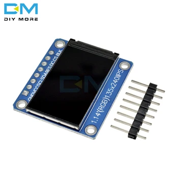 1.14 Inch ST7789 TFT 135*240 RGB Display LCD Modulul Drive IC Ecran HD IPS de Vedere 8pini 3.3 V Full Color 4 fire SPI Interface 1.14'