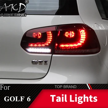 Lampa spate Pentru VW Golf 6 2009-2012 R20 MK6 spate cu LED-uri Lumini proiectoare Ceata Lumini de Zi DRL Tuning Auto Accesorii Auto