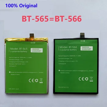 Original BT-565&BT-566 Baterie de 3000mAh Pentru Leagoo KIICAA se Amestecă T5 T5C BT565 BT566 Telefon Bateria Baterii Baterij + Instrumente Gratuite