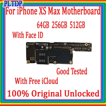 Transport gratuit pentru iPhone Xs Max placa de baza placi de 64Gb 256Gb 512Gb placi de Logica cu deplină chips-uri ios toate funcția de Testat