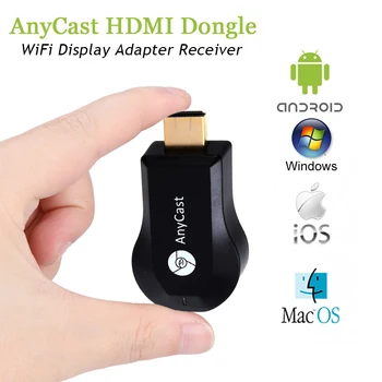 Anycast M2 Plus Miracast TV Stick Adaptor Wifi Display Oglinda Receptor Dongle Chromecast Wireless 1080p pentru ios andriod