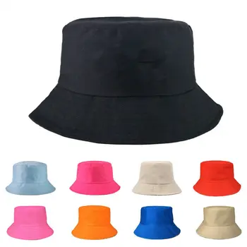 100piesă K Pop Moda Doar rupe-L Pălărie Bărbați Femei Găleată Pălărie Panama Pescuit Capac Pălărie Pescar Femei Harajuku Pălăria de Pescuit