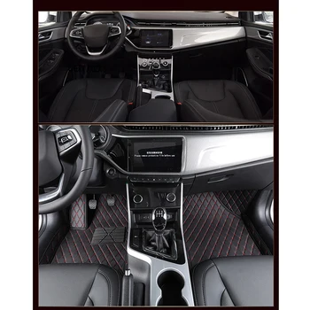 Flash mat piele auto podea mat Pentru Audi toate modelele de Q3 Q5 Q7 A4 A5 A6 A1 A3 A8 A7 S3 S5 S6 S7 S8 R8 TT SQ5 SR4-7 masina de picioare styling
