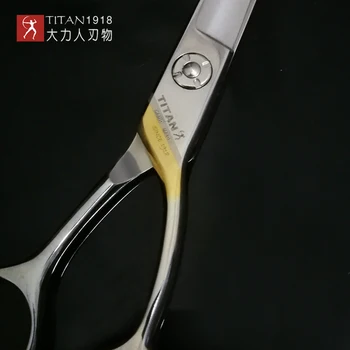 TITAN profesionale foarfece de Tăiere de Rărire Instrument de Styling de Par Foarfece din Oțel Inoxidabil Salon de Coafură Foarfece