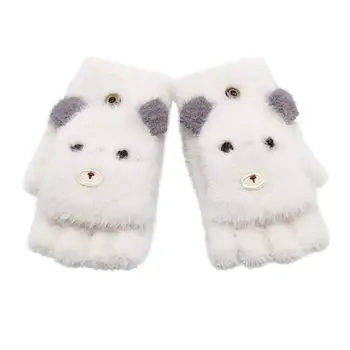 Copii Copii Toamna Iarna Cald Mănuși Tricotate Convertibile Flip Top Degete Mănuși cu un deget Mănuși Cu bună calitate