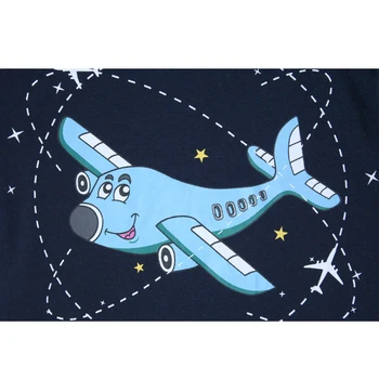 Băieții De Desene Animate Avion Seturi De Pijamale Copii Rachete Pijamale Copii De Craciun Pijamas Copii Acasă Pijamale Potrivit Pentru 1-8 Ani