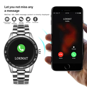 LIGE ceasuri inteligente Mens impermeabil sport smart band Mesaj vibreze memento apel smartwatch-ceasul de Sănătate relojes inteligentes