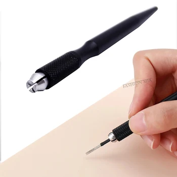 Runda Flex Ac de Blocare Pin Dispozitiv Manual de Machiaj Permanent 3D Brodate Tatuaj Sprancene Creion pentru Tebori Microblading ac