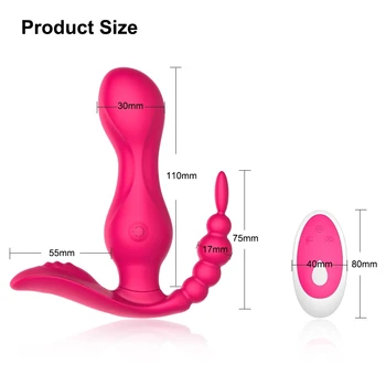 Telecomanda Wireless Vibratoare Jucarii Sexuale pentru Femei, Adulți, Cupluri Analsex G Spot Stimulator Clitoris Vibratoare Chilotei Penis artificial