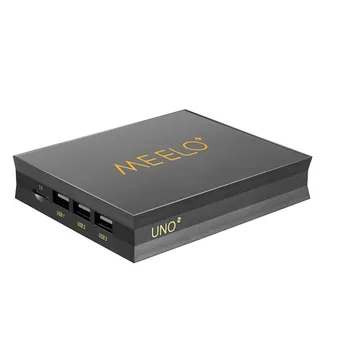 Meelo UNO2 1GB 8GB 4K Meelo Uno Android 5.1 TV Box DVB T2, DVB S2 Amlogic S905 Quad Core 1080p Suport Power VU BISS media player