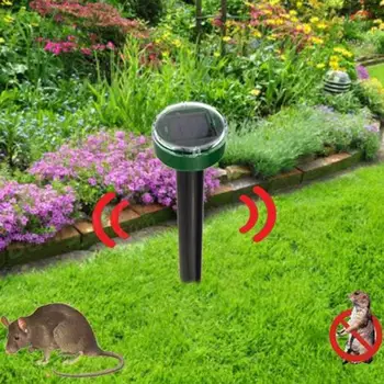 În Aer Liber, Grădină Mol Respingător Energie Solara Cu Ultrasunete Mol Șarpe, Pasăre De Țânțari Mouse-Ul Cu Ultrasunete Pest Repeller Control Gradina Curte