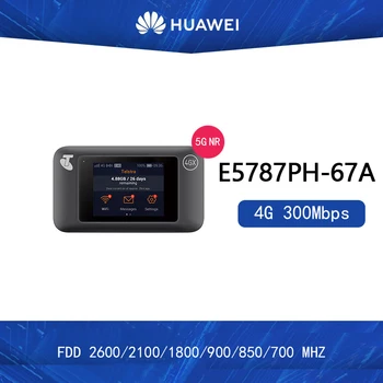 Deblocat Huawei e5787 E5787Ph-67a LTE Cat6 300Mbps Mobile wi-fi Hotspot 4G Router Portabil Baterie de 3000mAh +2 buc antena