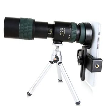 8-24x30 Zoom Telescop Monocular pentru Smartphone-uri de Înaltă Calitate, Puternic Pliabil BAK4 Retractabil de Vanatoare Optica Handheld Portabil