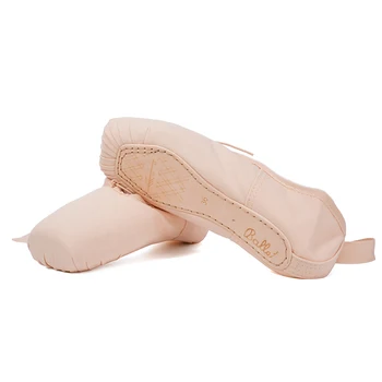 Balet Pointe Dans-Pantofi Femei Fete De Mătase Satin Pantofi De Dans Cu Panglici Silicon Toe Tampoane Profesionale Pantofi Ballerina
