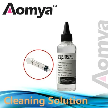 100ml Aomya Imprimantei Curățare Lichid/Soluție de Curățare Pentru Pigment Cerneala Dye Compatibila Pentru HP Inkjet Imprimante Non OEM