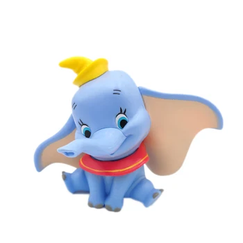 10 cm Disney Dumbo Elefantul Dumbo-Desene animate Postura Anime Decor din PVC Figura de Acțiune Jucarii Model Pentru Copii Copil Cadou de Ziua de nastere