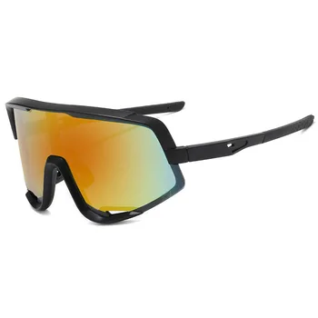 Cele mai noi Oloey Ciclism Ochelari Sport ochelari de Soare pentru Bărbați de Mari Dimensiuni Cadru vînt uv400 Ochelari de Brand Designer de Ochelari de soare