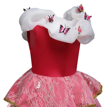 Fantezie, Fată Printesa Rochie De Bal Cosplay Costum Copii Petrecere Rochie De Haine Pentru Copii