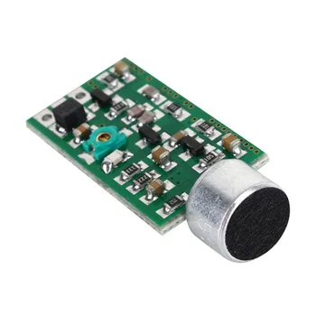Microfon Wireless Bord Multifunctional Transmițător FM Modulul Dictagraph Interceptor Mini Bug DIY Preluare de Frecvență Reglabil