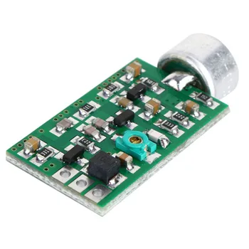 Microfon Wireless Bord Multifunctional Transmițător FM Modulul Dictagraph Interceptor Mini Bug DIY Preluare de Frecvență Reglabil