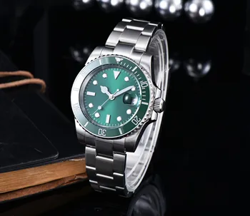 APNUONR 2020 nouă bărbați automat ceas mecanic de brand de top verde de apă fantomă moda luminos impermeabil ceas din oțel inoxidabil