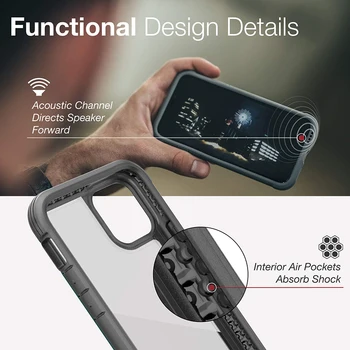 X-Doria Scut de Apărare Telefon Caz Pentru iPhone 11 Pro Max Grad Militar Picătură Testat Caz Acoperire Pentru iPhone 11 Pro Acoperire din Aluminiu