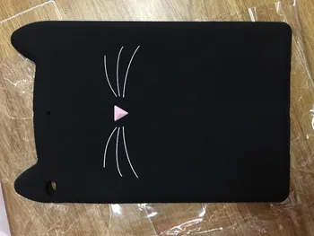 Ultra Slim Pisica Drăguț Silicon Moale de Cauciuc Coajă de Piele Acoperi Caz Pentru Apple iPad 9.7 2018/2017/Aer/Air2 9.7 inch Comprimat Coque Funda