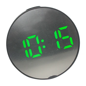 LED Ceas cu Alarmă Digital cu Baterii sau Incarcator USB Port pentru Dormitor/de Perete/de Călătorie cu Alarma, Calendar și Funcția Mirror