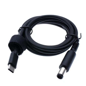 USB de 1.5 M Tip C PD Rapid Cablu de Încărcare pentru Dell Latitude 7.4*5.0 mm DC Adaptor de Alimentare Convertor Laptop Încărcător Cablu de Cablu