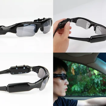 Portabil Sport ochelari de soare cu Camera HD 720P Video Recorder Video Impermeabil Mini DV DVR Cam de Sticlă Soare pentru Ciclism în aer liber Funcționare