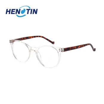 HEROTIN moda alb rama de ochelari de citit, arc balama cititor de dioptrie 1.0 + 2.0 + 3.0 + 4.0 + 5.0 + 6.0 + 1.20 + 1.5 + 1.75