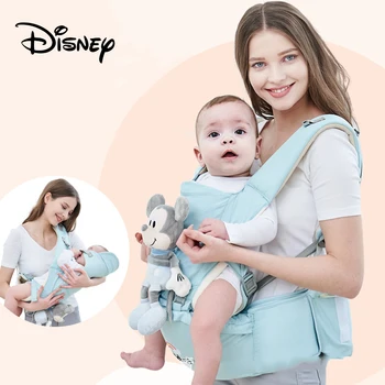 Disney Pluș Mickey Baby Carrier Respirabil Fata cu care se Confruntă Copil Confortabil Sling Rucsac Marsupiu Wrap Transportatori pentru Nou-născut Chestii